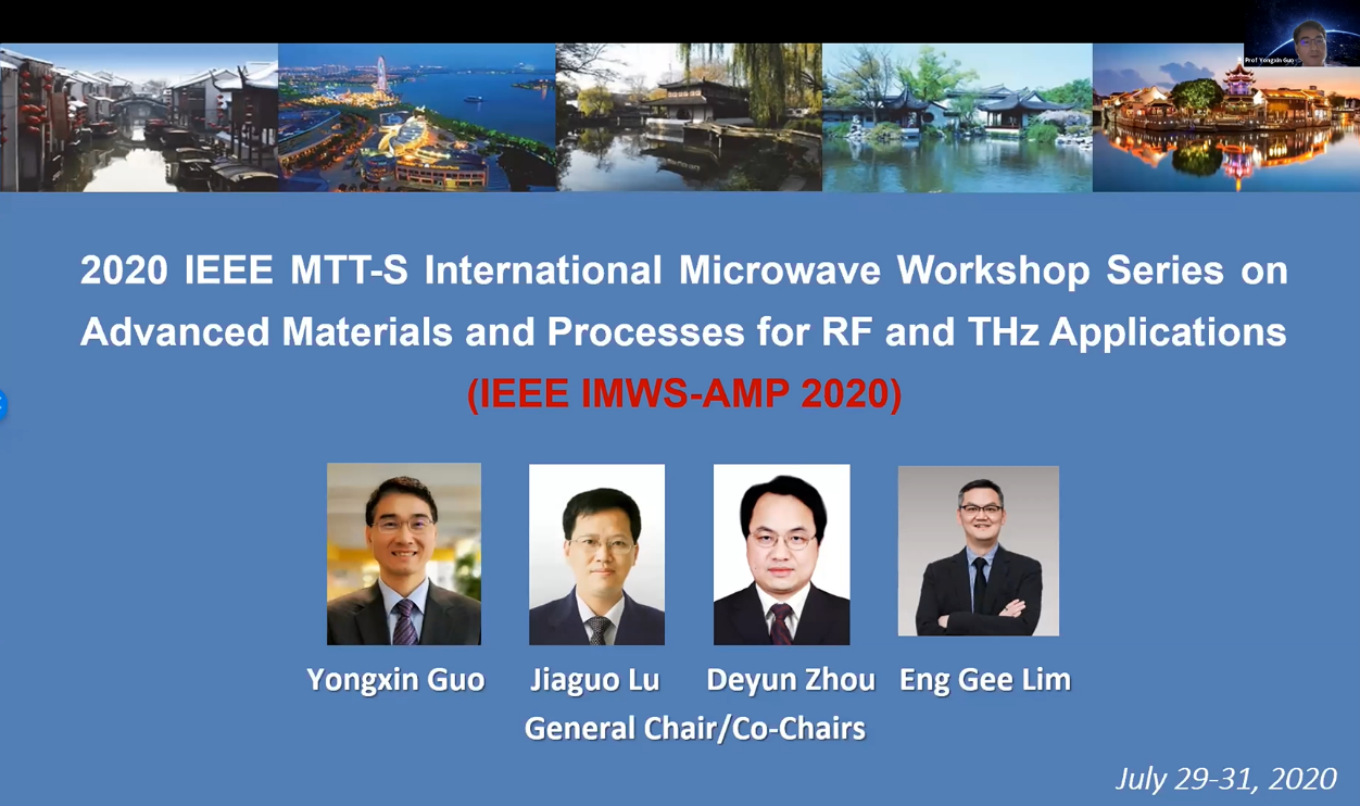 新國大蘇研院召開IEEE MTT-S IMWS-AMP 2020國際學(xué)術(shù)會議